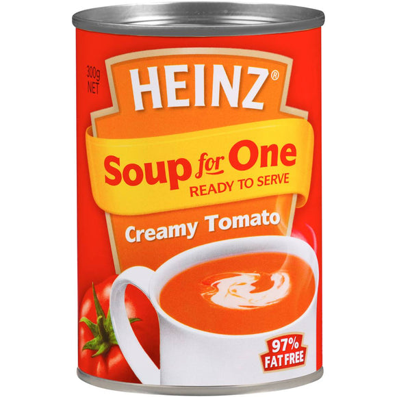 Heinz Soup For One Canned Soup Creamy Tomato 300g