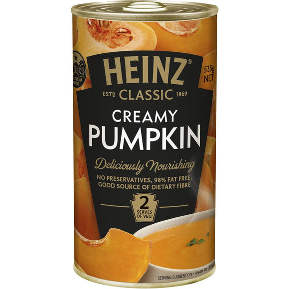 Heinz Classic Canned Soup Creamy Pumpkin 535g