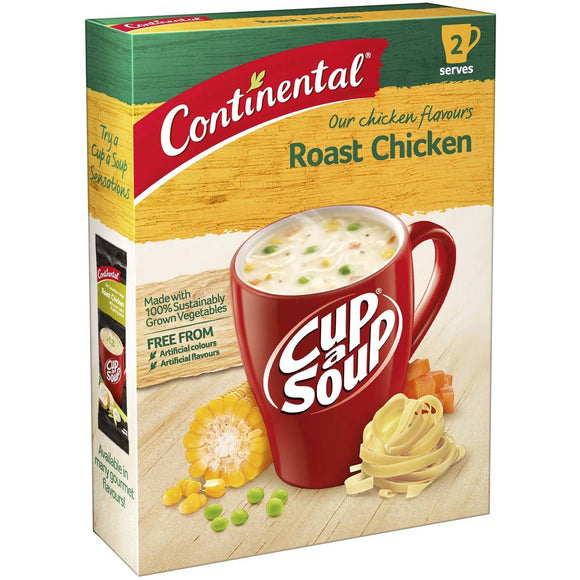 Continental Cup A Soup Hearty Roast Chicken 2 pack