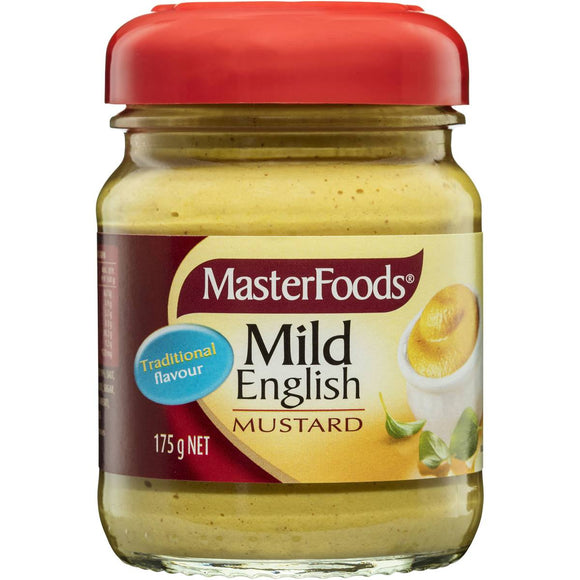 Masterfoods Mild English Mustard 175g