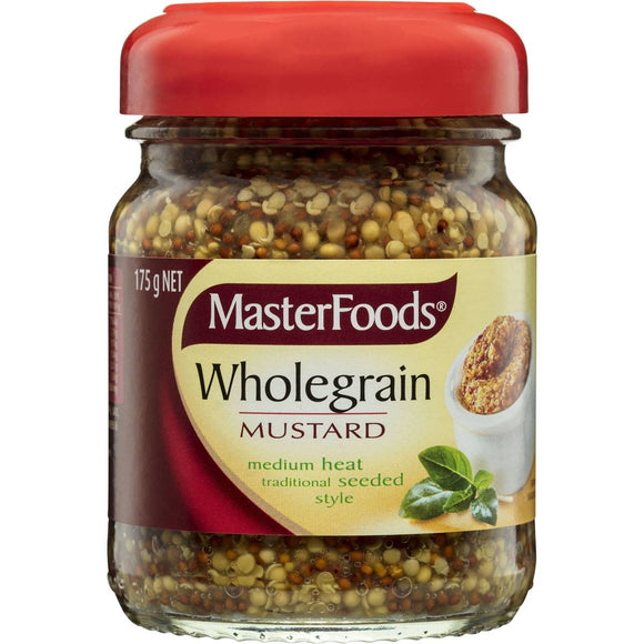 Masterfoods Wholegrain Mustard 175g