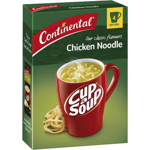 Continental Cup A Soup Classic Chicken Noodle Chicken Noodle 4 pack