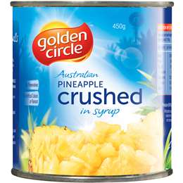 Golden Circle Pineapple Crushed In Syrup 450g