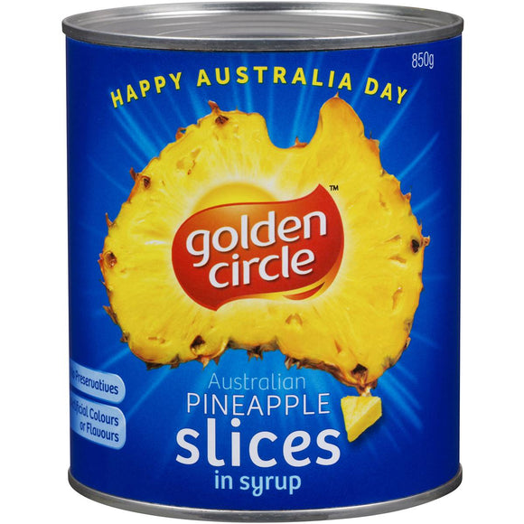 Golden Circle Sliced Pineapple In Syrup 850g