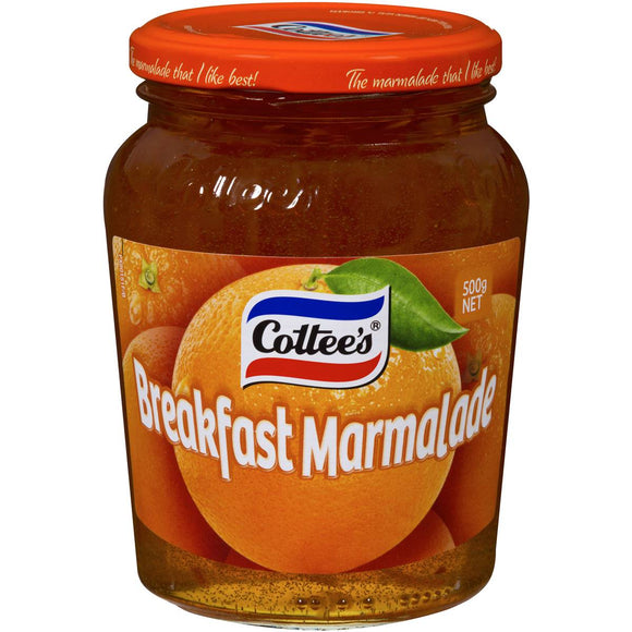 Cottee's Conserve Breakfast Marmalade 500g