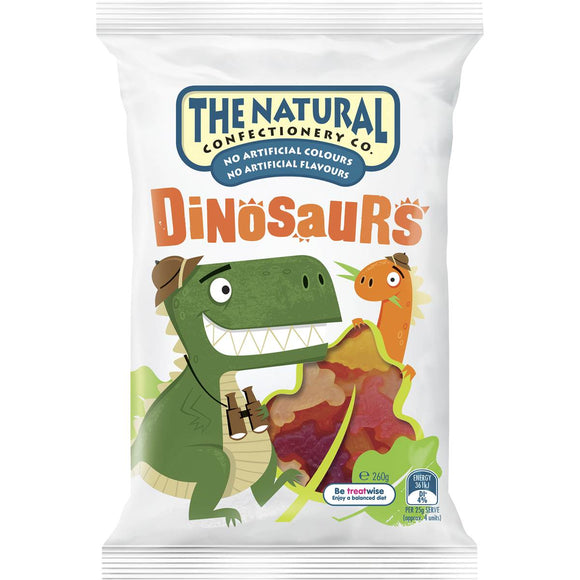 The Natural Confectionery Co Dinosaurs 260g bag