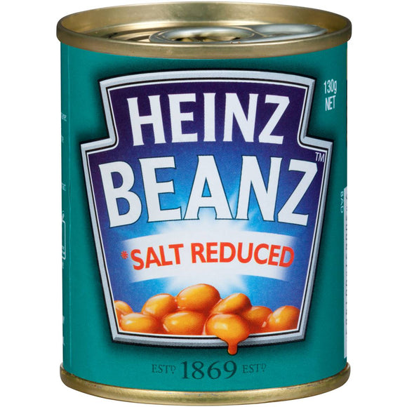 Heinz Baked Beans Salt Reduced Tomato Sauce 130g