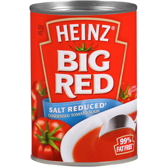Heinz Canned Soup Big Red Tomato Salt Reduced 420g