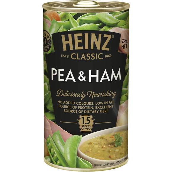 Heinz Classic Canned Soup Pea & Ham 535g