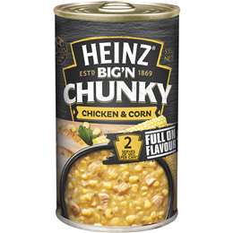Heinz Big N Chunky Canned Soup Chicken & Corn 535g
