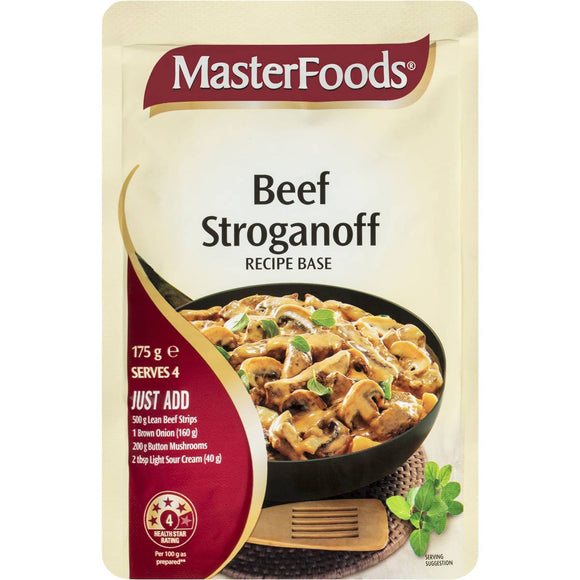 Masterfoods Recipe Base Beef Stroganoff 175g