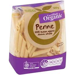 Macro Organic Penne Pasta 500g