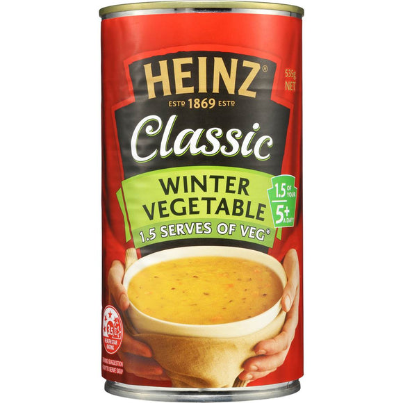 Heinz Classic Canned Soup Winter Vegetable 535g