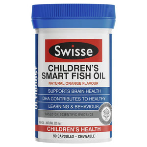 Swisse Ultiboost Children's Smart Fish Oil 90 Capsules