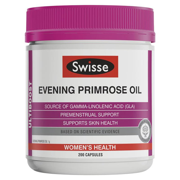 Swisse Ultiboost Evening Primrose Oil 200 Capsules