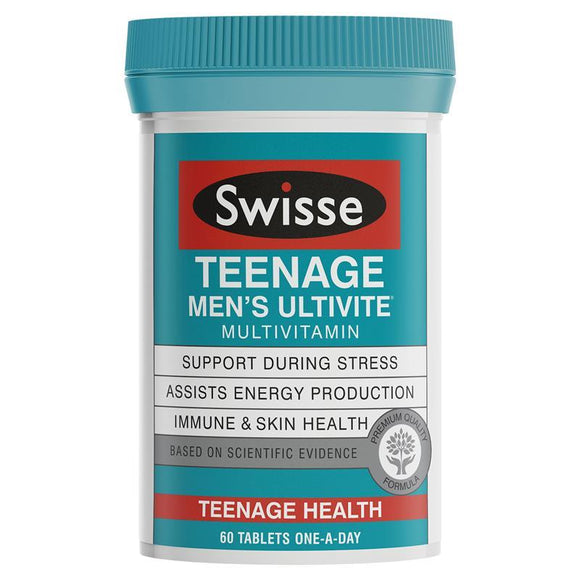 Swisse Teenage Men's Ultivite 60 Tablets