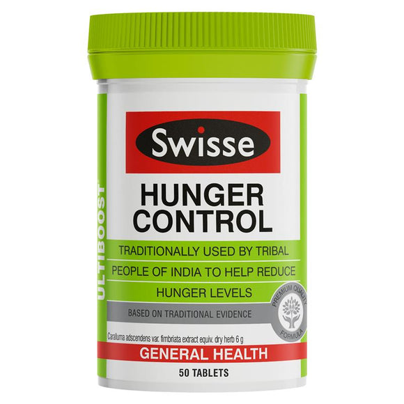 Swisse Ultiboost Hunger Control 50 Tablets