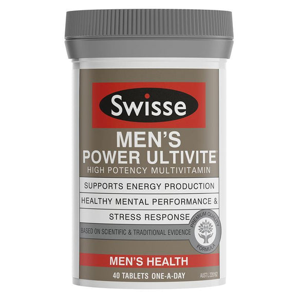 Swisse Men's Ultivite Power 40 Tablets
