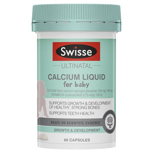 Swisse Ultinatal Calcium Liquid For Baby 60 Capsules