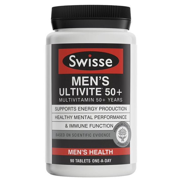 Swisse Men's Ultivite 50+ 90 Tablets