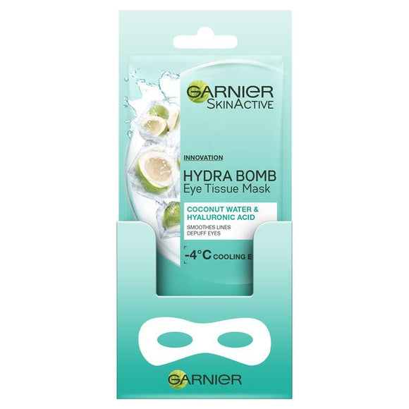 Garnier Skin Active Hydrabomb Eye Tissue Mask Coconut Water & Hyaluronic Acid