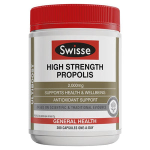 Swisse Ultiboost High Strength Propolis 2000mg 300 Capsules