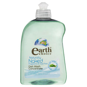 Earth Choice Dishwash Concentrate Naturally Naked 500ml