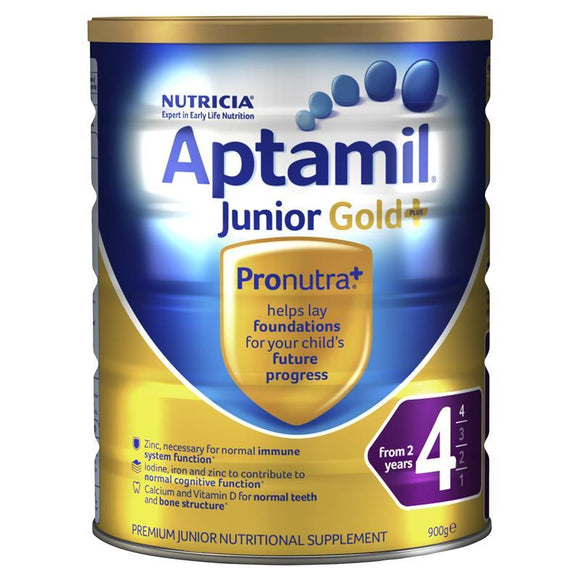 Aptamil Gold+ 4 Junior Nutritional Supplement From 2 years 900g