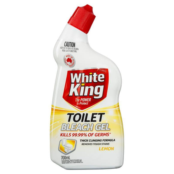 White King Powerclean Toilet Gel Lemon 700ml