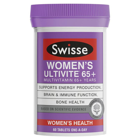 Swisse Women's Ultivite 65+ 60 Tablets