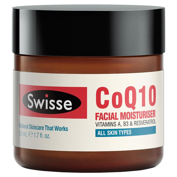 Swisse CoQ10 Anti-Ageing Face Moisturiser 50ml
