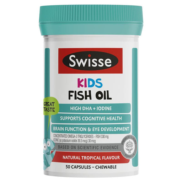 Swisse Kids Fish Oil 50 Burstlets