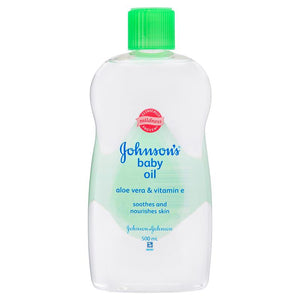 Johnson's Baby Oil with Aloe Vera & Vitamin E 500mL