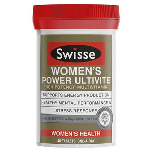 Swisse Women's Ultivite Power 40 Tablets