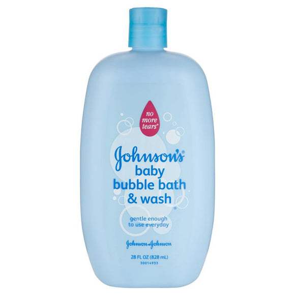 Johnson's Baby Bubble Bath & Wash 828mL