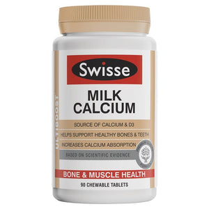 Swisse Ultiboost Milk Calcium 90 Tablets