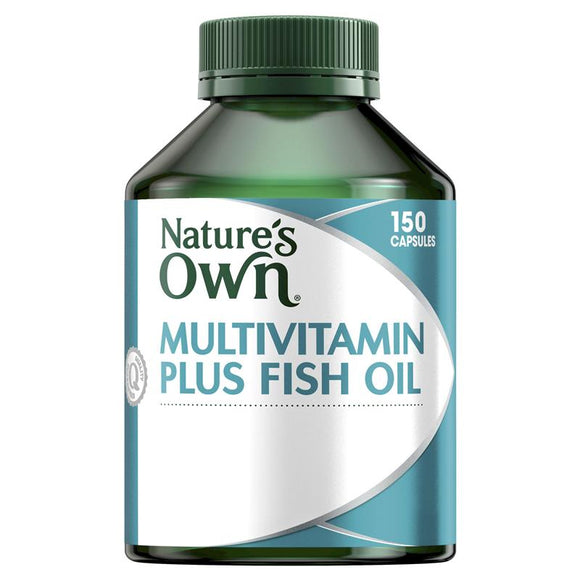 Nature's Own Multivitamin Plus Fish Oil 150 Capsules