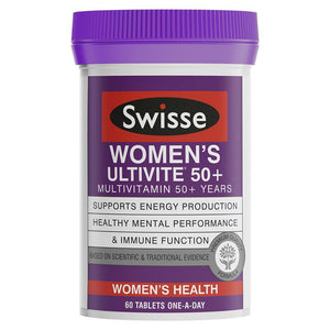 Swisse Women's Ultivite 50+ 60 Tablets