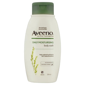 Aveeno Active Naturals Daily Moisturising Frangrance Free Body Wash 354mL