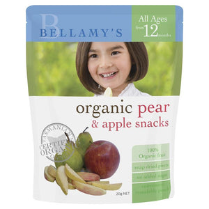 Bellamy's Organic Apple and Pear Fruit Snacks