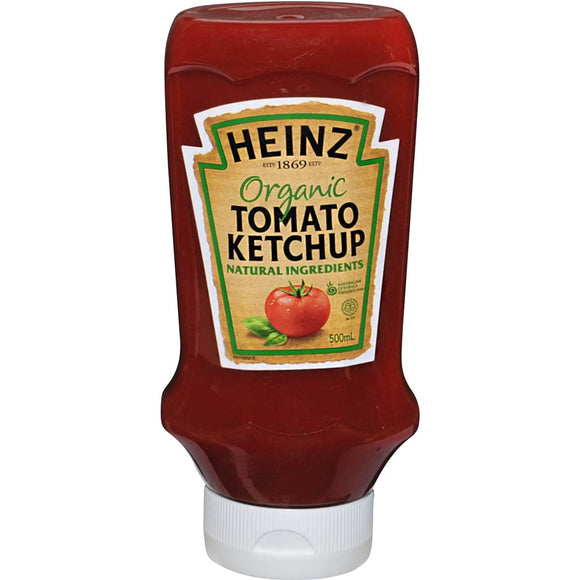 Heinz Tomato Sauce Ketchup Organic 500ml