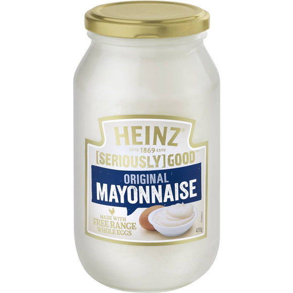 Heinz Seriously Good Whole Egg Mayonnaise 470g