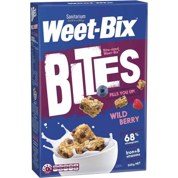 Sanitarium Weet-bix Bites Wildberry 500g