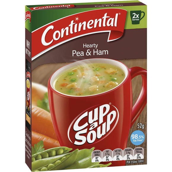 Continental Cup A Soup Hearty Pea & Ham 2 pack