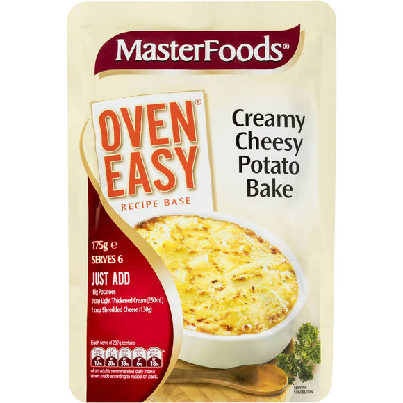 Masterfoods Side Dish Creamy Cheesy Potato Bake 175g
