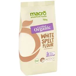 Macro Organic Flour White Spelt 750g