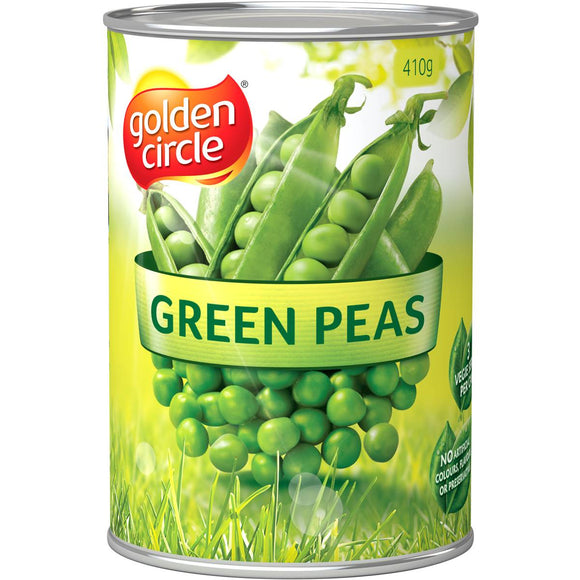 Golden Circle Peas Green 410g