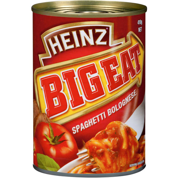 Heinz Big Eat Spaghetti Bolognese 410g