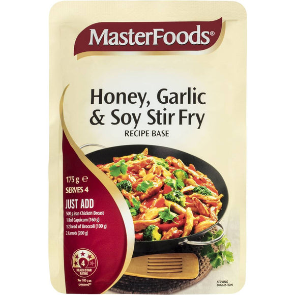 Masterfoods Stir Fry Sauce Honey, Garlic & Soy 175g