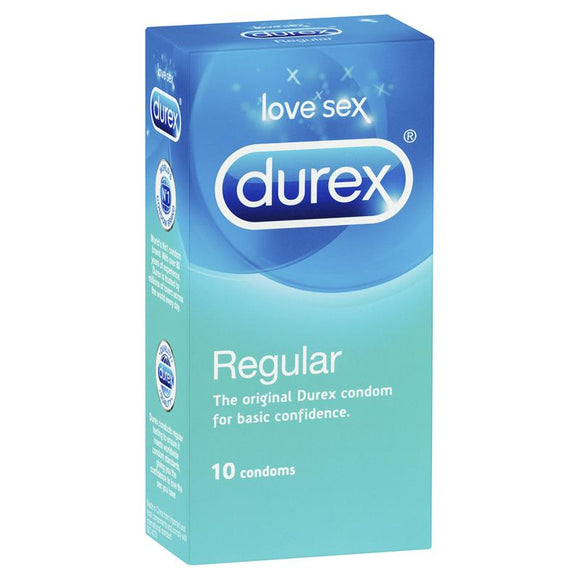 Durex Regular Condoms Original 10 Pack